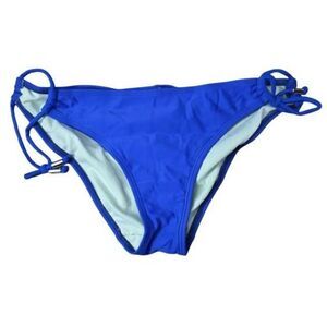 Express Swim Women's Size Large Royal Blue String Bikini Bottoms